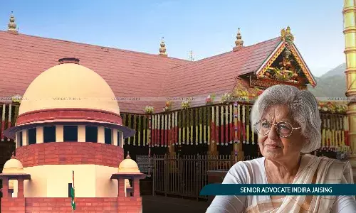 Is Religion Hands-Off For This Court?: Senior Advocate Indira Jaising Says That This Proposition Is Direct Attack On Judicial Review Is Religion Hands-Off For This Court?: Senior Advocate Indira Jaising Says That This Proposition Is Direct Attack On Judicial Review