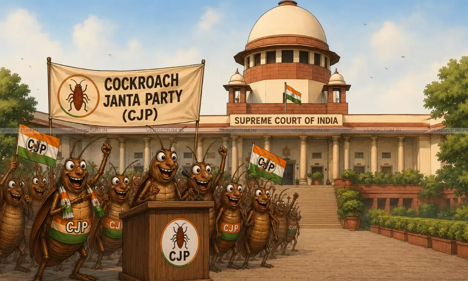 Supreme Court Refuses Urgent Hearing On Plea Seeking Probe Into Allegations Regarding Fake Advocates With Cockroach Janta Party Supreme Court Refuses Urgent Hearing On Plea Seeking Probe Into Allegations Regarding Fake Advocates With Cockroach Janta Party