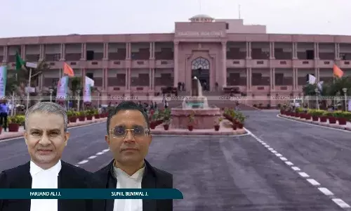 Humanitarian Dimension Of Criminal Justice: Rajasthan High Court Suspends Life Sentence Of Convict Suffering From Guillain-Barré Syndrome Humanitarian Dimension Of Criminal Justice: Rajasthan High Court Suspends Life Sentence Of Convict Suffering From Guillain-Barré Syndrome