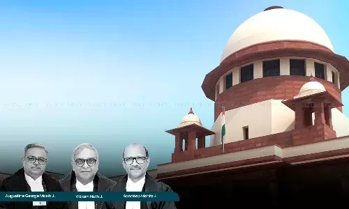 Student Can’t Be Made To Suffer Because Of University’s Clerical Error: Supreme Court Directs Issuance Of Law Student’s Degree