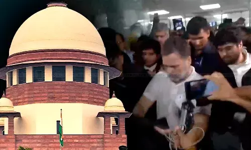 SC/ST Rights Group Seeks Public Apology From Rahul Gandhi For March Into Supreme Court, Says Dr. Ambedkars Ideals Were Trampled Upon SC/ST Rights Group Seeks Public Apology From Rahul Gandhi For March Into Supreme Court, Says Dr. Ambedkars Ideals Were Trampled Upon