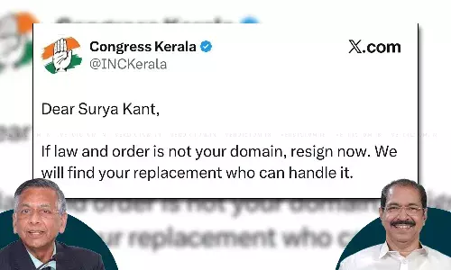 AoR Seeks AGs Sanction To Initiate Contempt Proceedings Against Kerala Congress President Over Social Media Post Targeting CJI AoR Seeks AGs Sanction To Initiate Contempt Proceedings Against Kerala Congress President Over Social Media Post Targeting CJI
