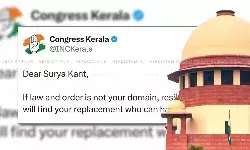 Supreme Court Registers Suo Motu Writ Petition On Lawyer’s Representation Over Kerala Congresss Post Against CJI Surya Kant Supreme Court Registers Suo Motu Writ Petition On Lawyer’s Representation Over Kerala Congresss Post Against CJI Surya Kant
